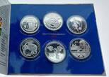 Deutschland 6x 10 Euro 2011 BRD Set im orig.-Folder Proof