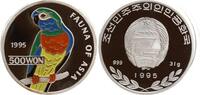 Nordkorea 500 Won - Fauna of Asia, Papagei / Lori -