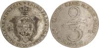 Mecklenburg-Schwerin 2/3 Taler Friedrich, Franz I., 1785-1837. -