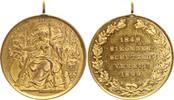 Deutschland - Siegen Bronzemedaille - (v. Weckwerth) Tragbar, vergoldet, a.d. 50-Jahrfeier des Schützenvereins -