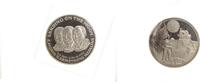 USA Silbermedaille - Apollo 11, erste bemannte Mondlandung, Aldrin, Armstrong, Collins -