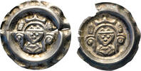 Augsburg, Bistum 2x Brakteat - Hartmann von Dillingen, 1250-1286. -