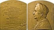 Deutschland Bronzeplakette (v. R. Marschall). Hermine Marschall, Mutter des Bildhauers und Medailleurs -