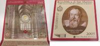 San Marino 2 Euro - Jahr der Physik - Anno Mondiale della Fisica - Galileo Galilei (1564-1642) -