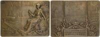 Frankreich - Le Havre - Bronzeplakette 1905 (v. Hippolyte Lef&egrave;bvre) Ligu... 429.17 元  ＋  运费