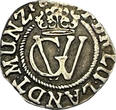 GERMANY BRUSWICK-LÜNEBURG-CALENBERG II. Mariengroschen 1649-1661 GEORG WILHELM mint Zellerfeld planchet defekt VF