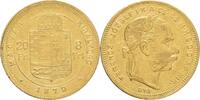 AUSTRIA-UNGARN 8 forint/ 20 francs Franz Joseph I. mint Karlsburg Romania -