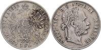 AUSTRIA-UNGARN 1 Gulden FRANZ JOSEPH I. mint Vienna patina -