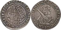 GERMANY SACHSEN Albertinische linie 1/4 Thaler JOHN GEORGE II. RR! -