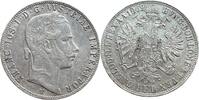 AUSTRIA-UNGARN 1 Gulden FRANZ JOSEPH I. mint Venice RR! -