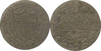 SWITZERLAND 1/2 Batzen/ 5 Rappen Canton of VAUD -