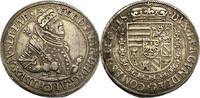 Österreich Kaiserreich 1 Thaler FERDINAND II. TYROL mint HALL, varianta AUSTRIAE end small shoulder -