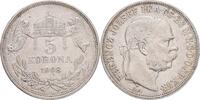 AUSTRIA-UNGARN 5 Corona FRANZ JOSEPH I. mint Kremnica -