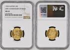 AUSTRIA FRANZ JOSEPH I. geprägt Wien 20 Corona 1908 NGC MS 63