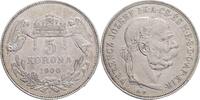 AUSTRIA-UNGARN 5 Korona K.B. 1900 Franz Joseph I. mint Kremnica XF 75.68 US$  +  46.57 US$ shipping