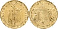AUSTRIA-UNGARN 20 Korona K.B. 1905 K.B. FRANZ JOSEPH I. mint Kremnica XF+ 750.97 US$  +  232.86 US$ shipping