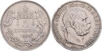 AUSTRIA-UNGARN 5 Corona 1908 K.B. FRANZ JOSEPH I. mint Kremnica VF 74.51 US$  +  46.57 US$ shipping