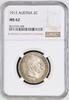 AUSTRIA-UNGARN 2 Corona 1912 FRANZ JOSEPH I. mint Vienna NGC MS 62 79.17 US$  +  46.57 US$ shipping