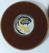 Niue 2 $ 2012 Sonderausgabe Florida Alligator teilvergoldet Geschenkdose, Wasserblase Proof Sonderedition