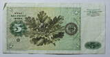 Deutschland 5 DM 1980 World Paper Money Nr. 30 B, mit Copyright 1963 gebraucht