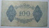 Deutschland 100 Mark 1922 World Paper Money 75 gebraucht