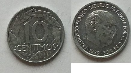 10 centimos franco