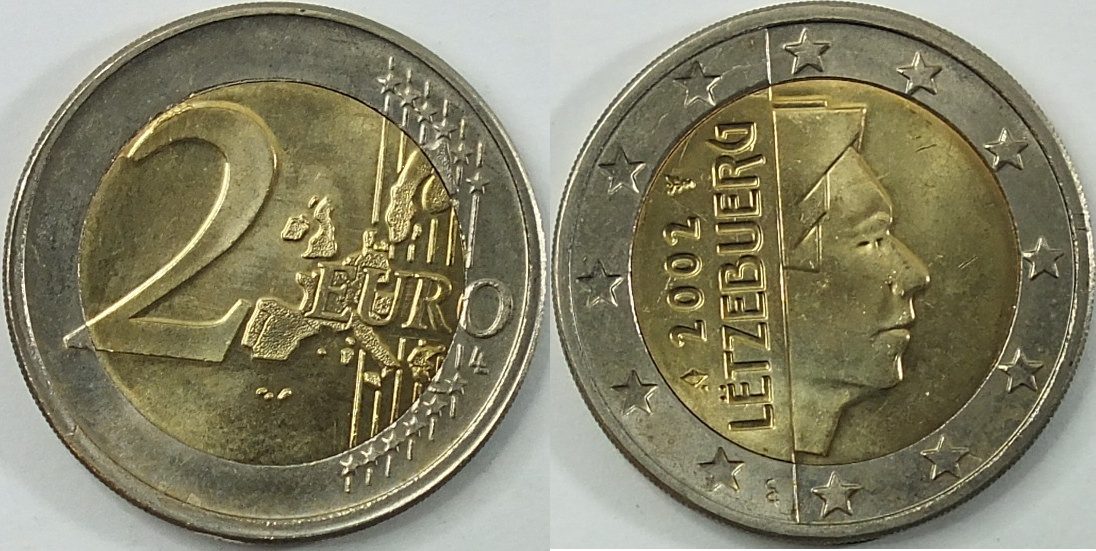 2 euro 2005 luxemburg ch unc
