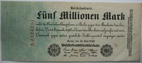 Deutschland 5 Millionen Mark Ro 94 -