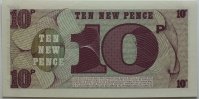 Great Britain 10 New Pence British Armed Forces 6. Serie -