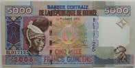 Guinea 5000 Francs 2006 1 9.39 US$ Tax included +  18.76 US$ shipping