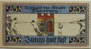 Deutschand 25 Pf Flensburg -
