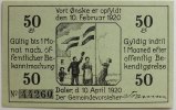 Deutschland 50 Pf Onske -