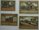 Deutschland 20, 25 und 2 x 50 Pf Ilmenau -