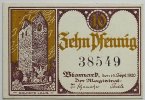 Deutschland 10 PF Bismarck -