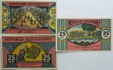 Deutschland 3 x 25 Pf Suchsdorf -