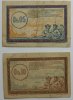 Deutschland 0,05 und 0,10 Francs Frankreich unter deutscher Besatzung -