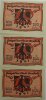 Deutschland 3 x 10 Pf Arnstadt -