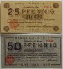 Deutschland 25, 50 Pf Köln -