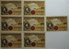 Deutschland 7 x 50 Pf Butzbach -