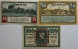 Deutschland 25, 50, 100 Pf Ahrensbök -