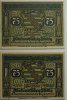 Deutschland 2 x 75 Pf Auerbach -