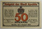 Deutschland 50 Pf Apolda -