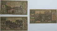 Deutschland 50 Pf Berlin Bezirk 7,9,10 -