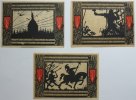 Deutschland 3 x 50 Pf Detmold -