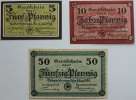 Deutschland 5,10,50 Pf Eckardsberga -