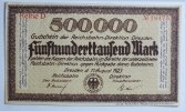 Reichsbahn Dresden 500000 World Paper Money No. S 1171 -