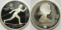 Kanada 20 $ Olympiade Calgary 1988 Langlauf -