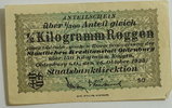 Deutschland 1/2 kg Roggen Staatsbankdirektion Oldenburg -