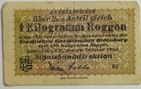 Deutschland 1 kg Roggen Staatsbankdirektion Oldenburg -