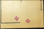 USA 2 x 2 Cent Bedarfsbrief mit Michel 224 -